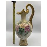 L. BOHNE & CO. PORCELAIN DECORATIVE EWER,