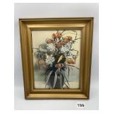 WALLACE NUTTING FLORAL STILL LIFE PRINT,