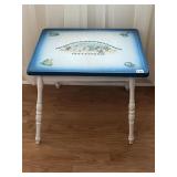 VINTAGE CHILDREN'S TABLE, ALPHABET & NUMBERS
