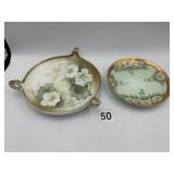 ROYAL BAYREUTH & UNBRANDED PORCELAIN DISHES,