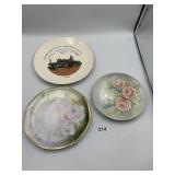ASSORTED DECORATIVE PLATES, STUMPTOWN THRESHERS