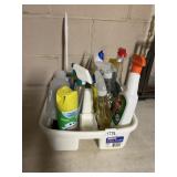 ULTRA CADDY W/ ASSORTED CLEANING SUPPLIES, INCL.
