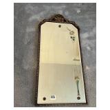OHIO WINDOW GLASS CO WALL MIRROR, ORNATE GILT