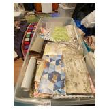 ASSORTED GIFT WRAPPING PAPER ROLLS AND SHEETS,