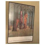 RENE MAGRITTE THE BLANK SIGNATURE PRINT, NATIONAL