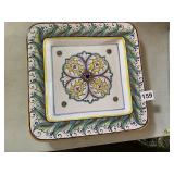 ARTE D'ITALIA IMPORTS DERUTA SERVING PLATTER,