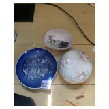M.Z. AUSTRIA PORCELAIN FOOTED BOWL, BING &