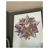 M.C. ESCHER GRAVITY LITHOGRAPH, FRAMED, COPYRIGHT