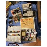 ARTIST SUPPLIES, INCLUDES OSMIROID PEN SET,