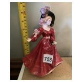 ROYAL DOULTON PORCELAIN FIGURINE, PATRICIA,