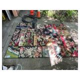 IKEA SILKEBORG PATCHWORK RUG, WOOL BLEND,