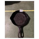 GRISWOLD CAST IRON SKILLET, CROSS LOGO, MARKED 3.