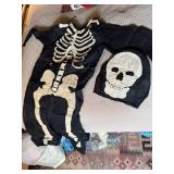 COLLEGEVILLE COSTUMES SKELETON COSTUME, SIZE