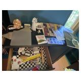 CRAFT AND HOBBY LOT, INCLUDES CRAYOLA FINGER