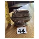 RONSON TABLE LIGHTER, METAL CONSTRUCTION, ORNATE