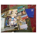 ASSORTED TRAVEL GUIDES, MAGAZINES, AND BROCHURES