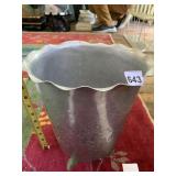 WENDELL AUGUST FORGE ALUMINUM WASTE BASKET,