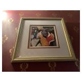 SIGNED LIMITED EDITION PRINT, DEPICTING THREE