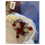 DEPARTMENT 56 CHERRY DECORATIVE ARTICLES (10),