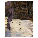 HALLOWEEN DECOR, WIRE TWIG TREES, GHOST FIGURES,