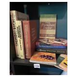 ASSORTED SELF-HELP, DECORATING, AND NATURE BOOKS