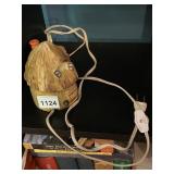 W. RICE & CO. VTG PORCELAIN COTTAGE NIGHT LIGHT,