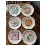 FAIENCE DES FRANCE CHEESE PLATES W/ FRENCH LABEL