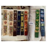 VTG LEATHER BOOKMARKS, MADE IN ITALY, ASSORTED
