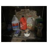 ASSORTED CLEANING SUPPLIES: FINISH JET-DRY,