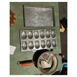 FOLEY FOOD MILL, MADE IN FRANCE MADELEINE PAN,