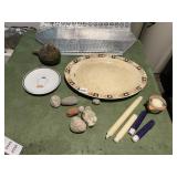 VTG CANONSBURG BELMAR IVORY OVAL PLATTER,