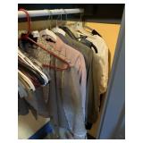 ASSORTED LADIES JACKETS AND TOPS, INCL VELVET,