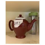 MCCORMICK TEA BALTIMORE MD POTTERY TEAPOT W/