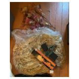 HALLOWEEN DECOR LOT, PARTY FUN MINI PUMPKIN LIGHT