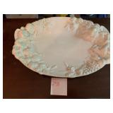 MADE IN ITALY FOR GUMP'S PORCELAIN OVAL PLATTER,