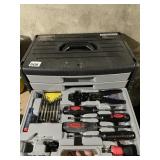 PITTSBURGH 105PC TOOL SET W/ 4-DRAWER CHEST,