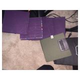COLLAPSIBLE FABRIC STORAGE BINS, VARIOUS COLORS,