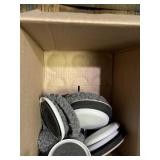 FURNITURE SLIDERS W/ GREY FELT PADS, ROUND