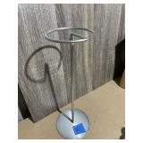 METAL DOLL STAND W/ ROUND BASE, ADJUSTABLE