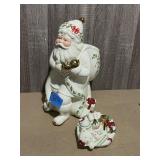 LENOX HOLIDAY SANTA COLLECTION COOKIE JAR,