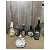 HALLOWEEN APOTHECARY BOTTLES, ASSORTED LABELS,