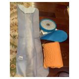 WATERPROOF CAST COVER W/ ELASTIC SEALING RING.