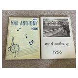 WAYNESBURG COLLEGE MAD ANTHONY YEARBOOKS (2),