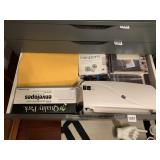 ENVELOPE AND LAMINATING DRAWER W/ QUALITY PARK