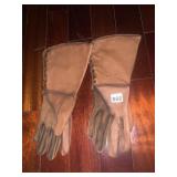 EPIC MERCURY LEATHER FALCONRY GLOVES, GAUNTLET