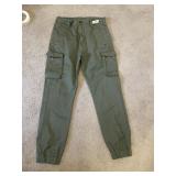 LEVI STRAUSS & CO CARGO JOGGERS, OLIVE GREEN,