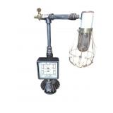 INDUSTRIAL PIPE LAMP, METAL GEAR BASE, PRESSURE