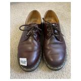DR. MARTENS 1461 OXFORDS, BROWN LEATHER, SIZE UK