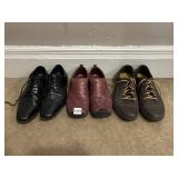 STACY ADAMS WINGTIP OXFORDS, ECCO SLIP-ONS, ECCO