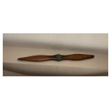 VINTAGE WOODEN AIRPLANE PROPELLER, LAMINATED
